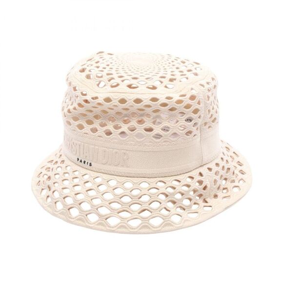 Christian Dior Mesh Cotton Polyester Bob Hat - Picture 1 of 8